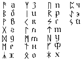 Авалонское руническое письмо